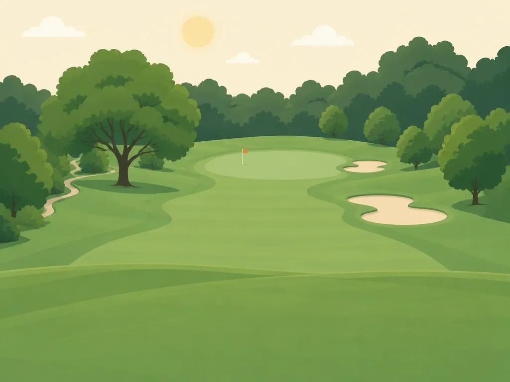 Illustration of Brookside Golf Course