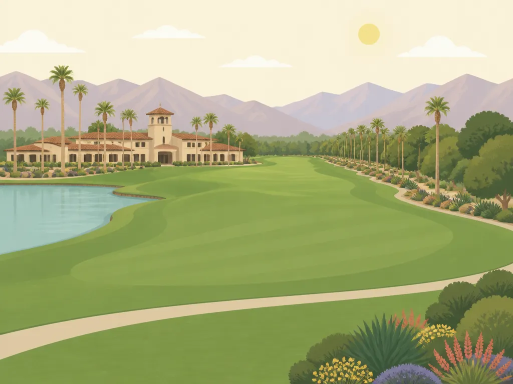 Illustration of Desert Crest Country Club
