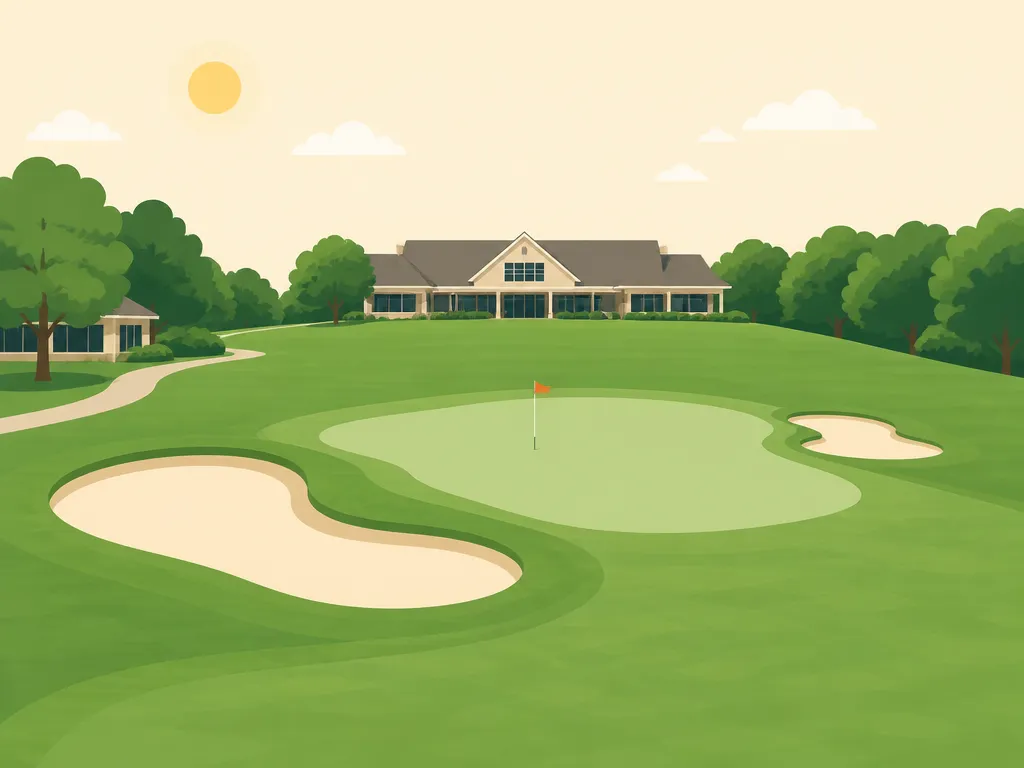 Illustration of Grand Oaks Golf Club