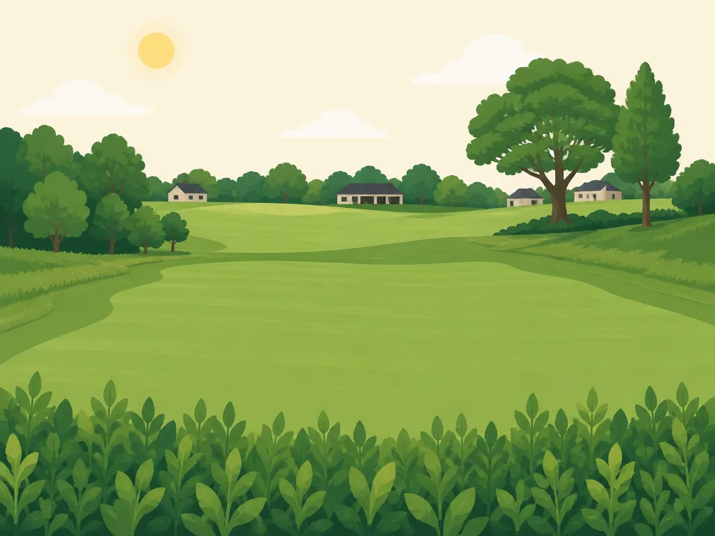 Illustration of Rolling Meadows Golf Course