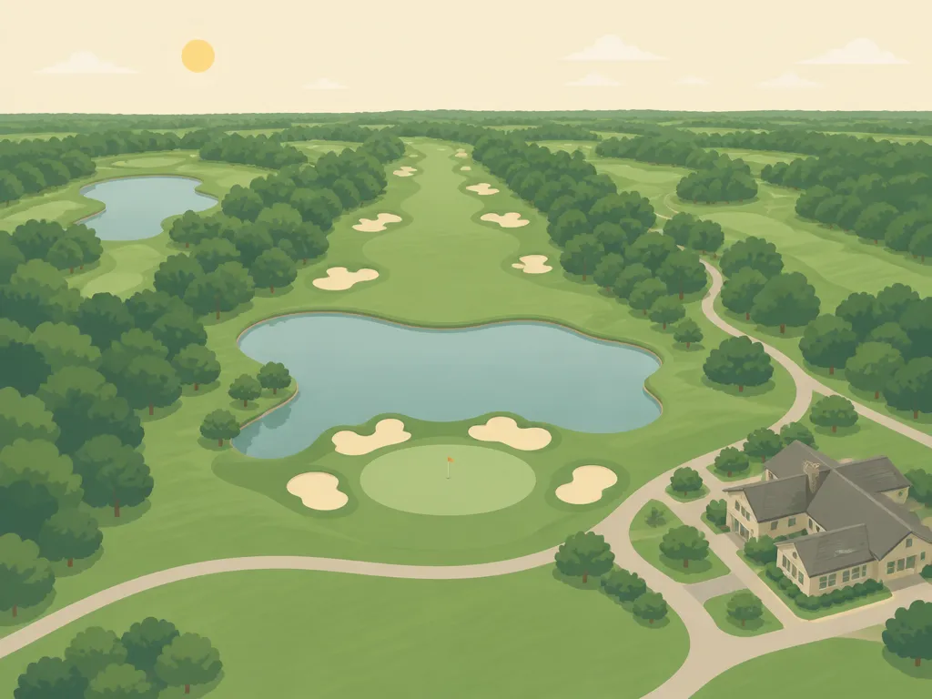 Illustration of Whiskey Creek Golf Club
