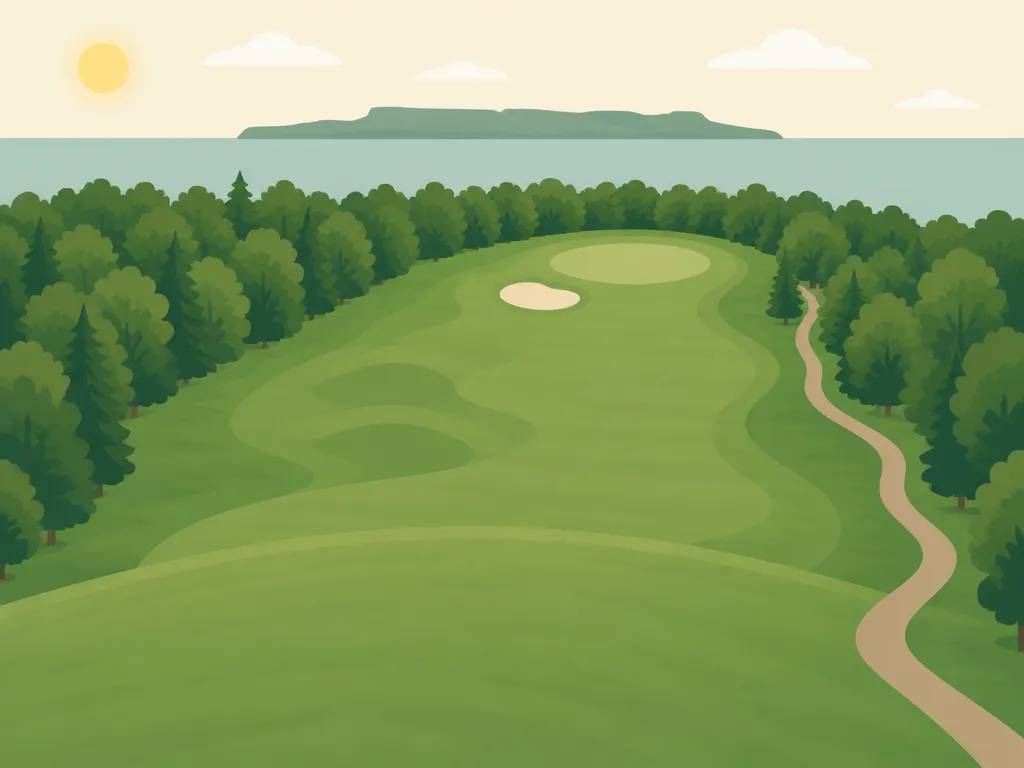 Illustration of Strathcona Golf Course
