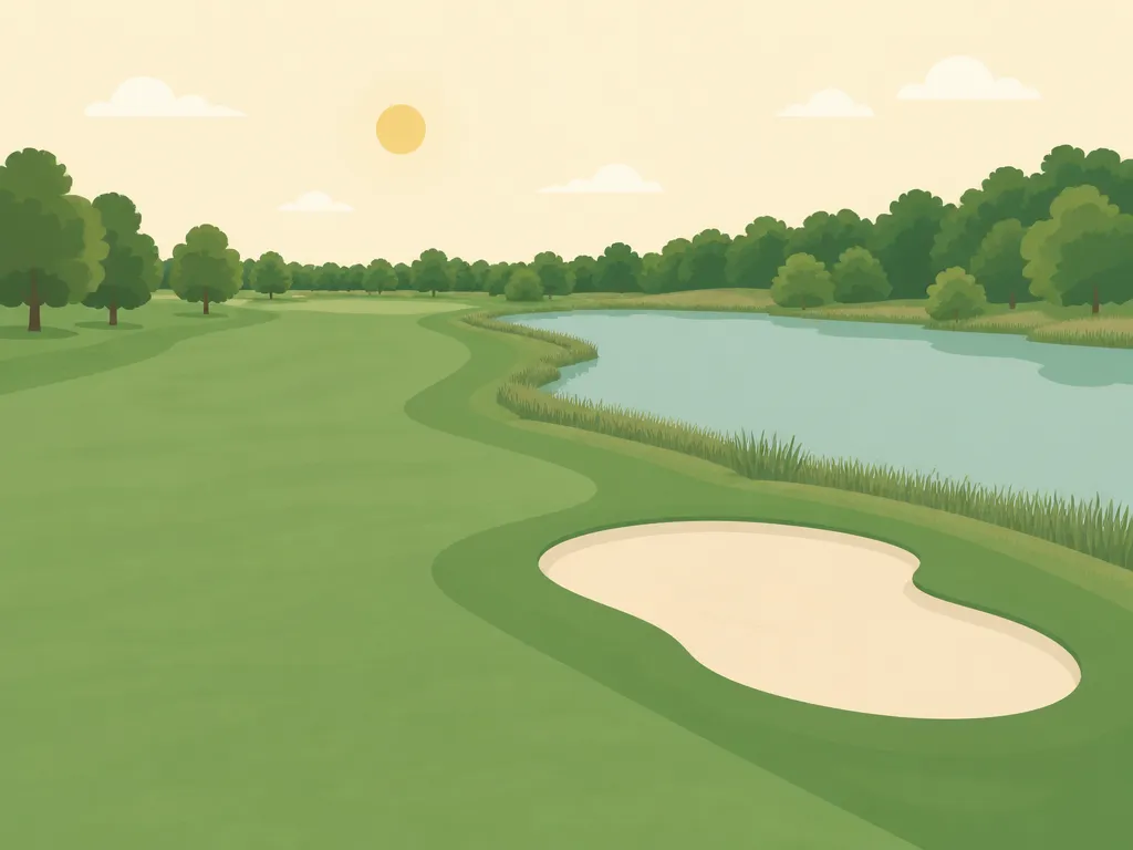 Illustration of Bristow Manor Golf Club