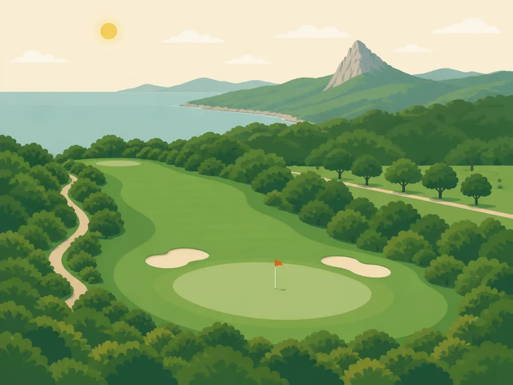 Illustration of La Hacienda Alcaidesa Links Golf Resort (Heathland)