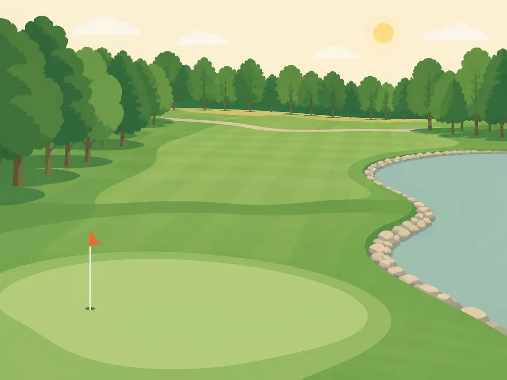 Illustration of Sycamore Springs Golf Course