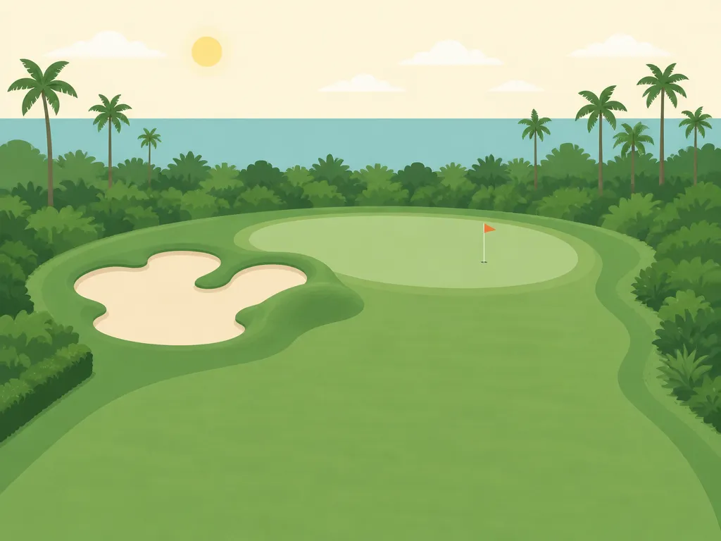 Illustration of Kukio Golf and Beach Club (10h)