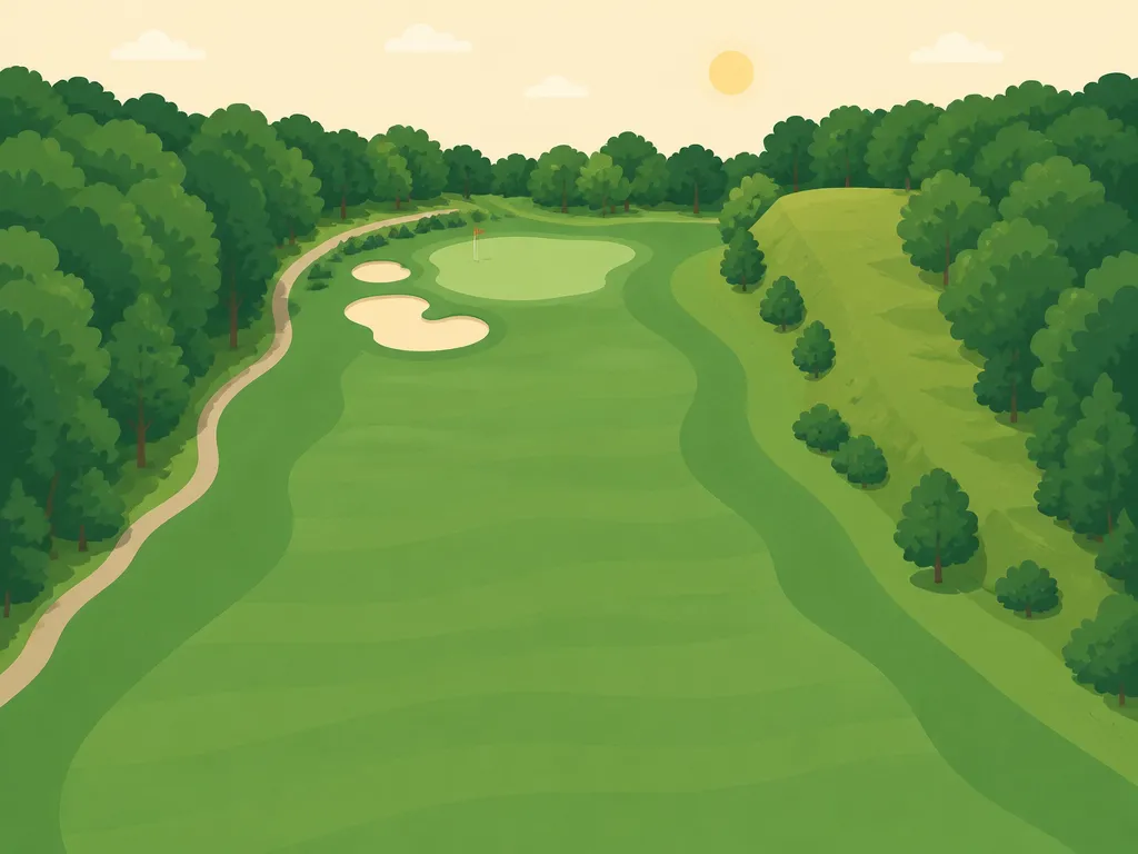 Illustration of Broadlands Golf Club