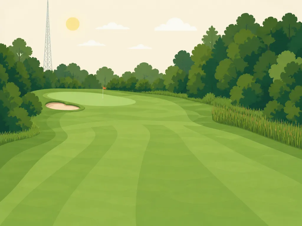 Illustration of Falcon Head Golf Course