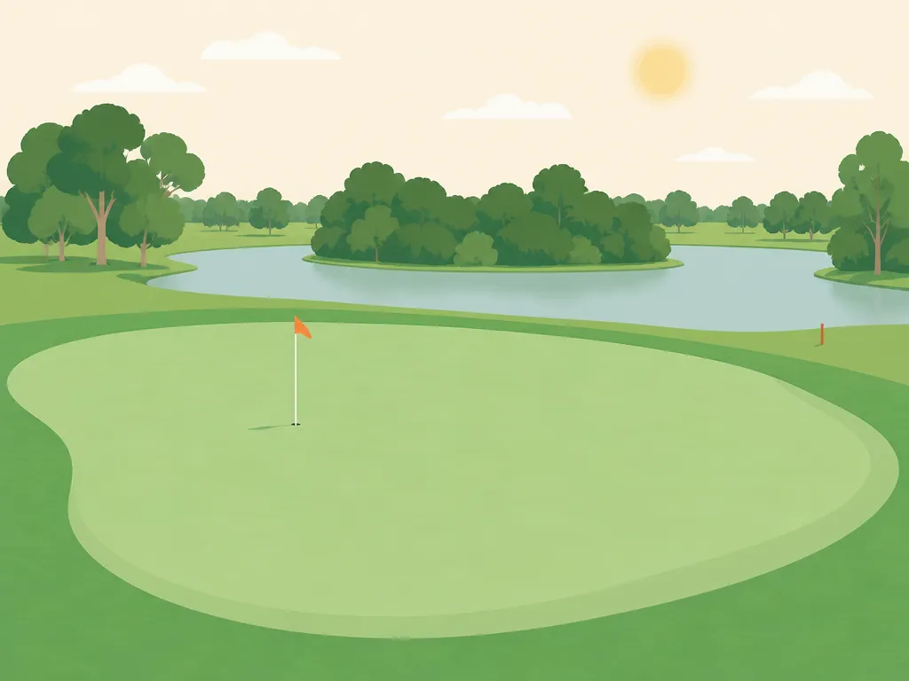 Illustration of The Yenda Golf Club