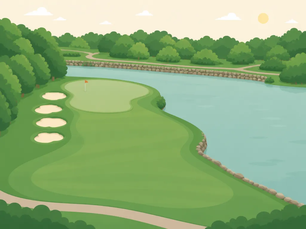 Illustration of The Cliffs at Glassy