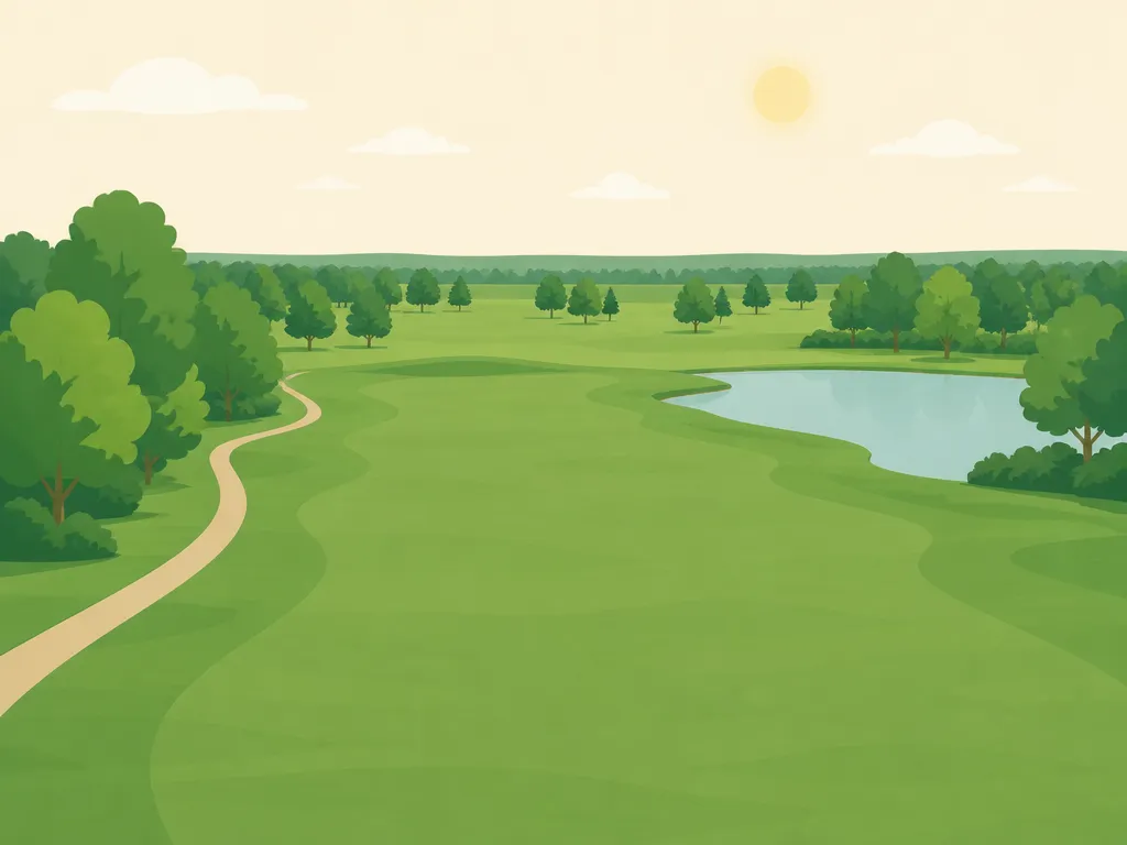 Illustration of Prairie Ridge Golf Course