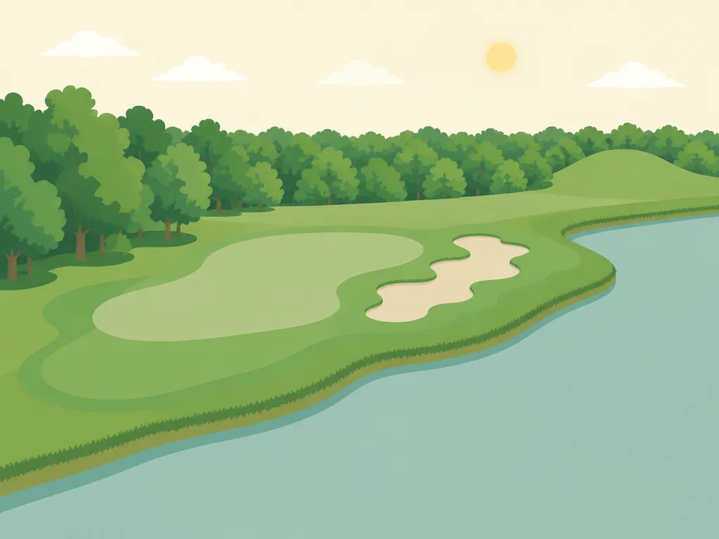 Illustration of Bent Creek Golf Course