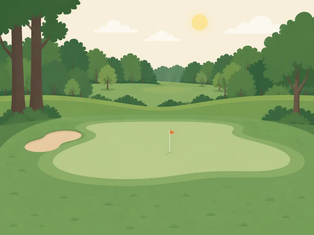 Illustration of Edge Hill Golf Course