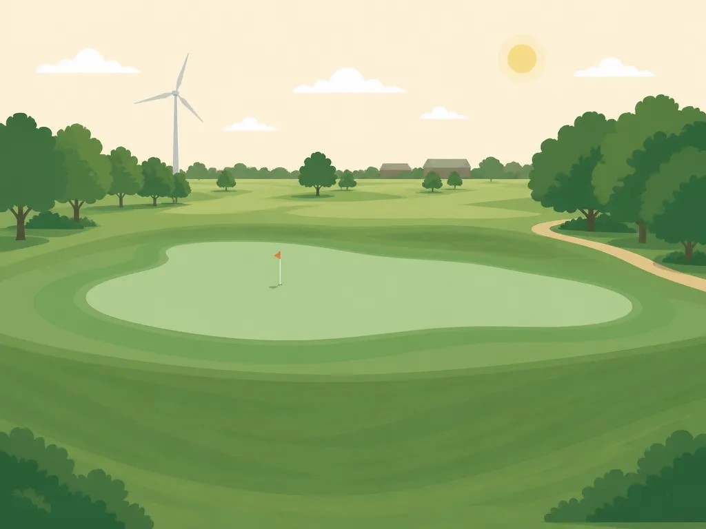 Illustration of Pheasant Trails Golf Course