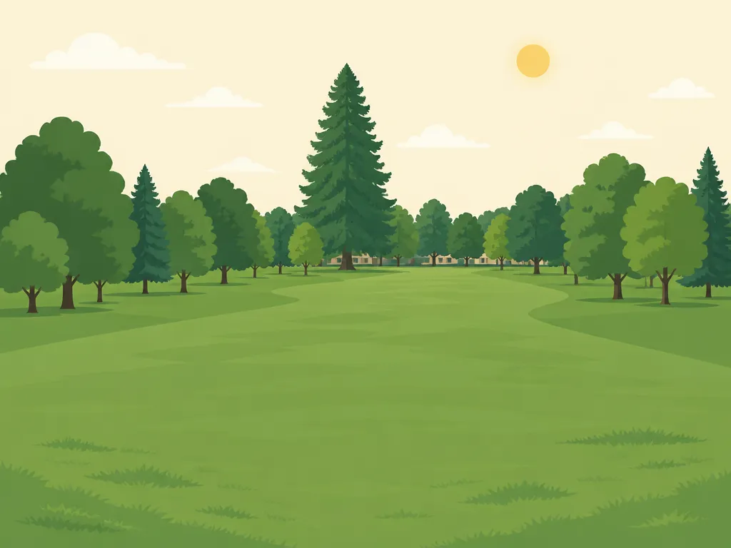 Illustration of Fisher Park Golf Course