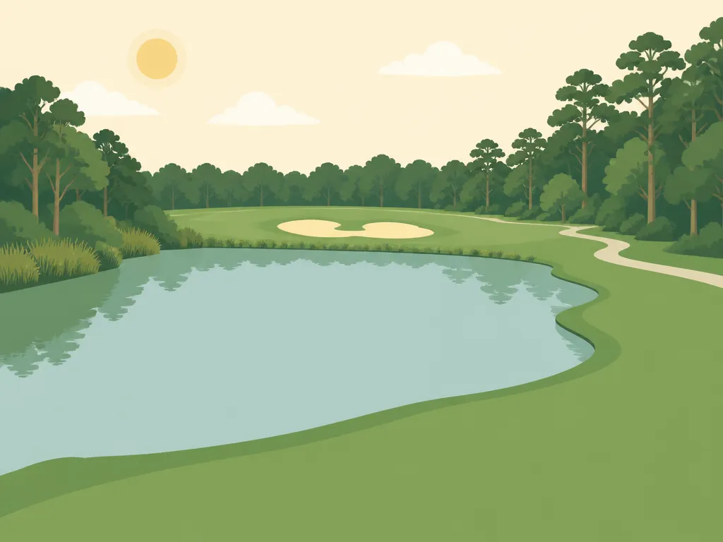 Illustration of St James Bay Golf Club