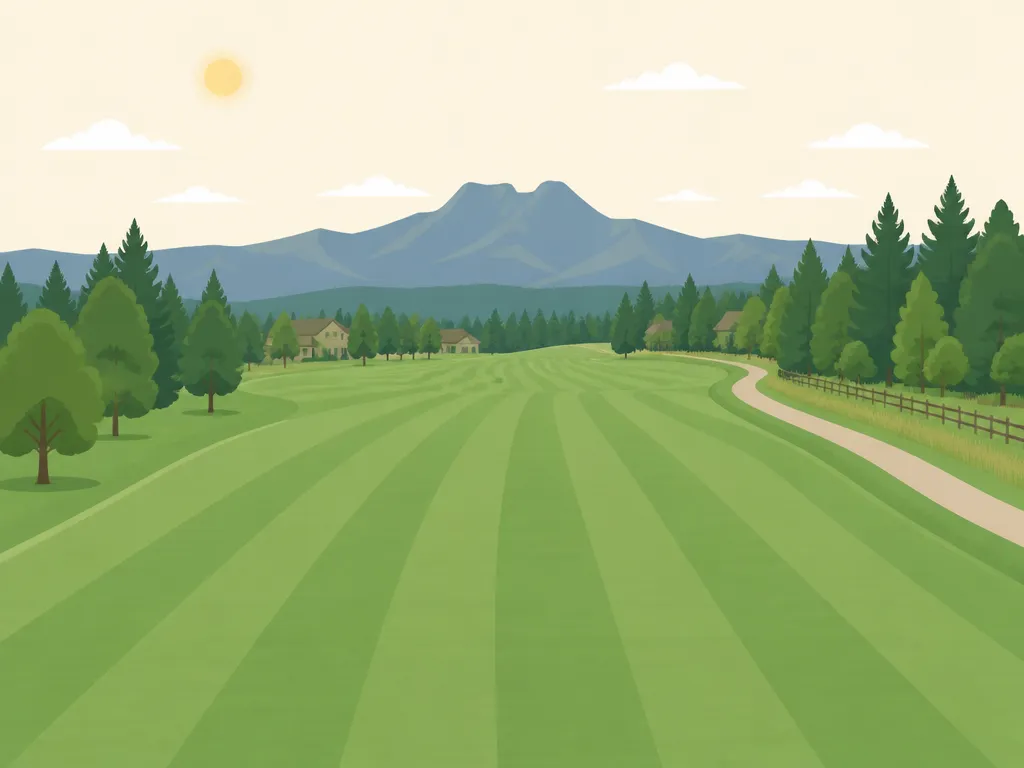 Illustration of Shining Mountain Golf Course