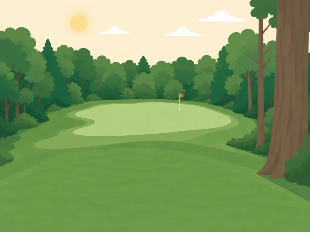 Illustration of Lebanon Pines Golf Course