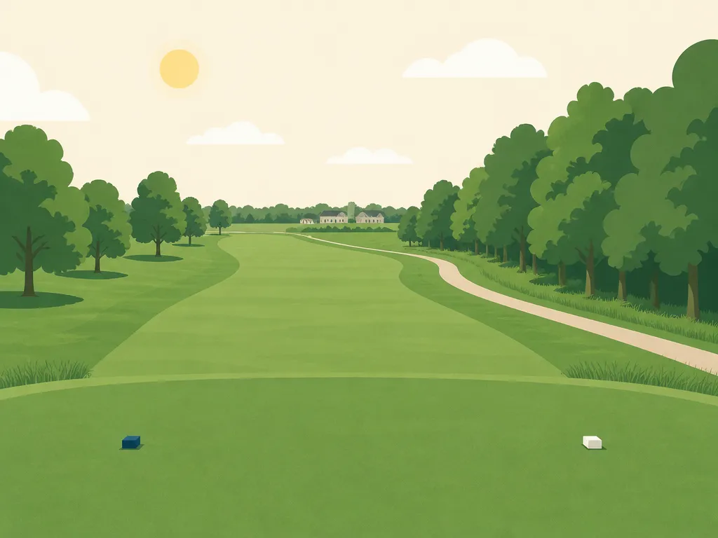 Illustration of Blues Creek Golf Course