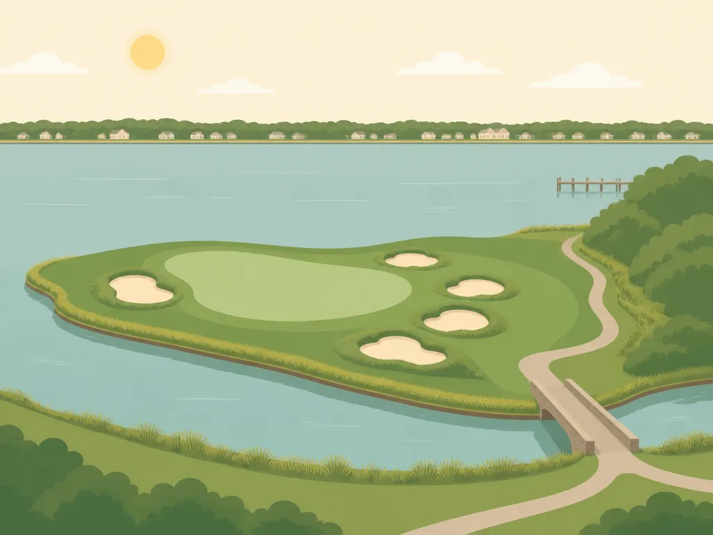 Illustration of Manasquan River Golf Club
