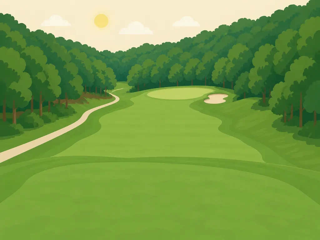 Illustration of The Brookwoods Golf Club