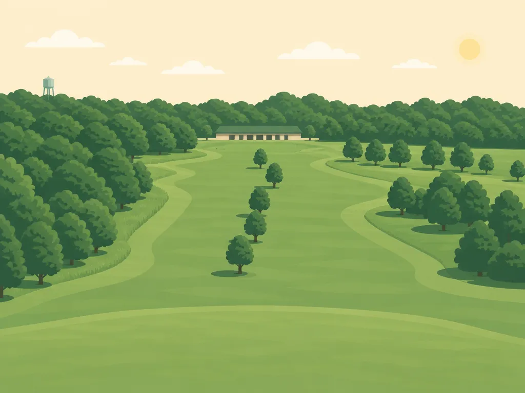 Illustration of The General Golf Course at Joe Wheeler State Park