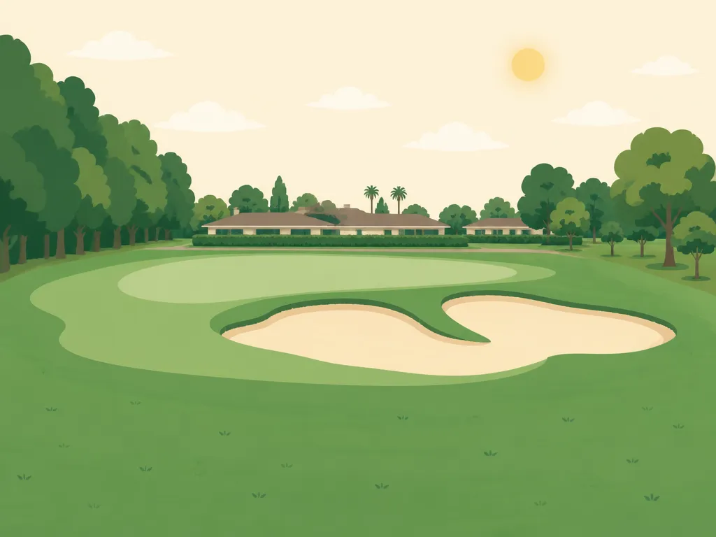 Illustration of Los Amigos Golf Course