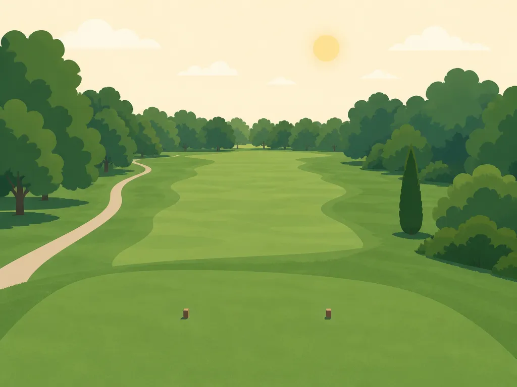 Illustration of Hillside Golf