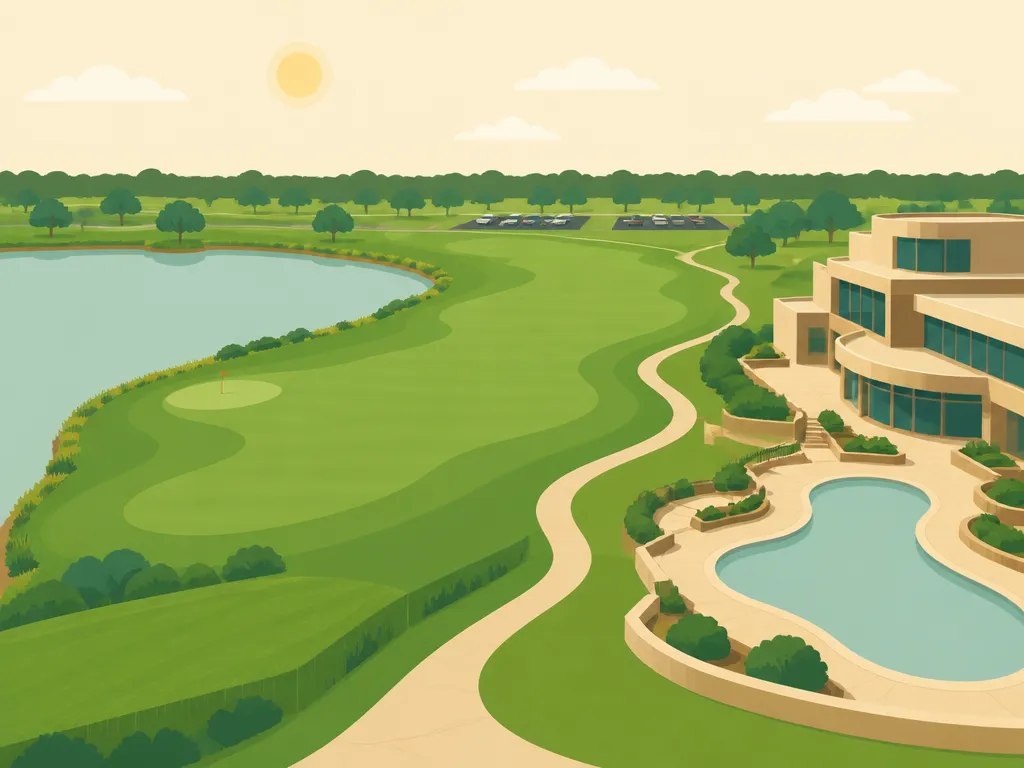 Illustration of Grand Falls Casino & Golf Resort