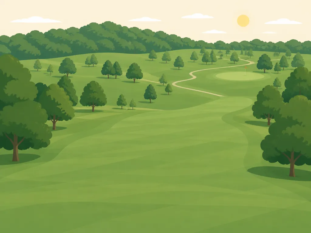 Illustration of Caveland Country Club