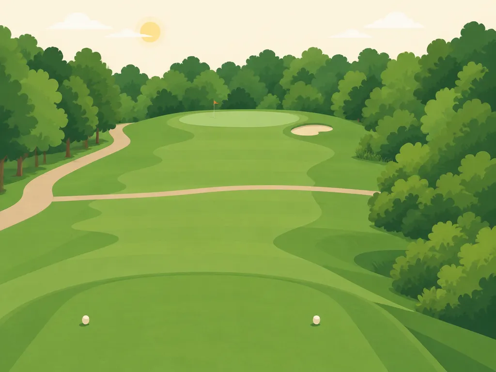 Illustration of Pine Crest Country Club & Golf Course