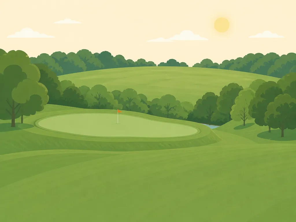 Illustration of The Crossings Golf Club