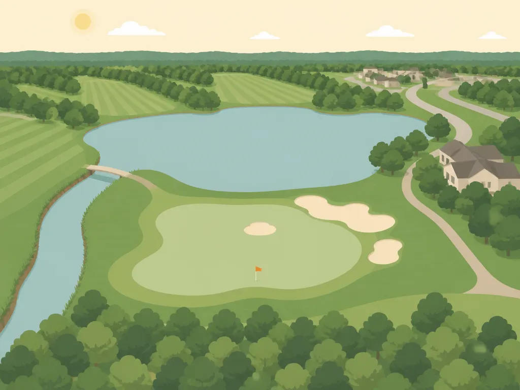 Illustration of Lebanon Golf Course