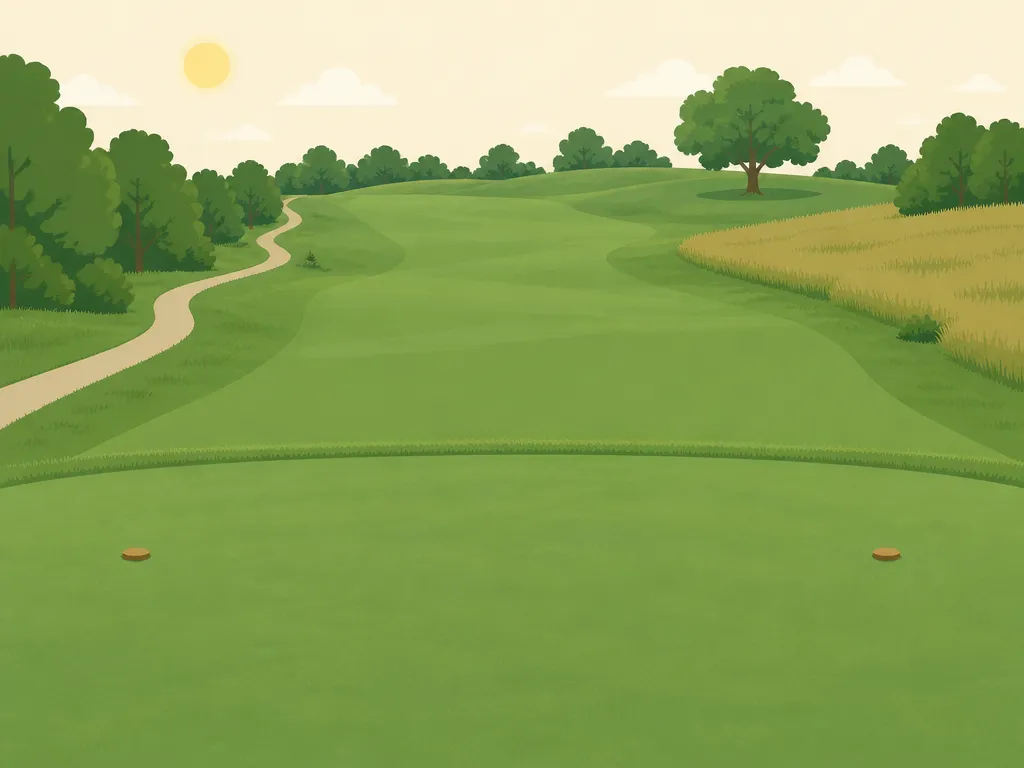 Illustration of Lenox Community Golf Course