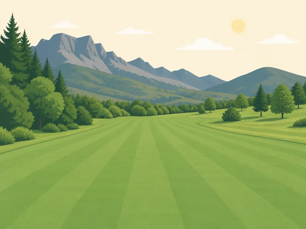 Illustration of Deer Lodge Golf Course