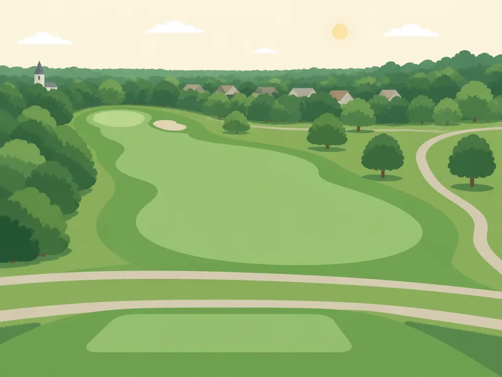 Illustration of Apple Valley Golf Course
