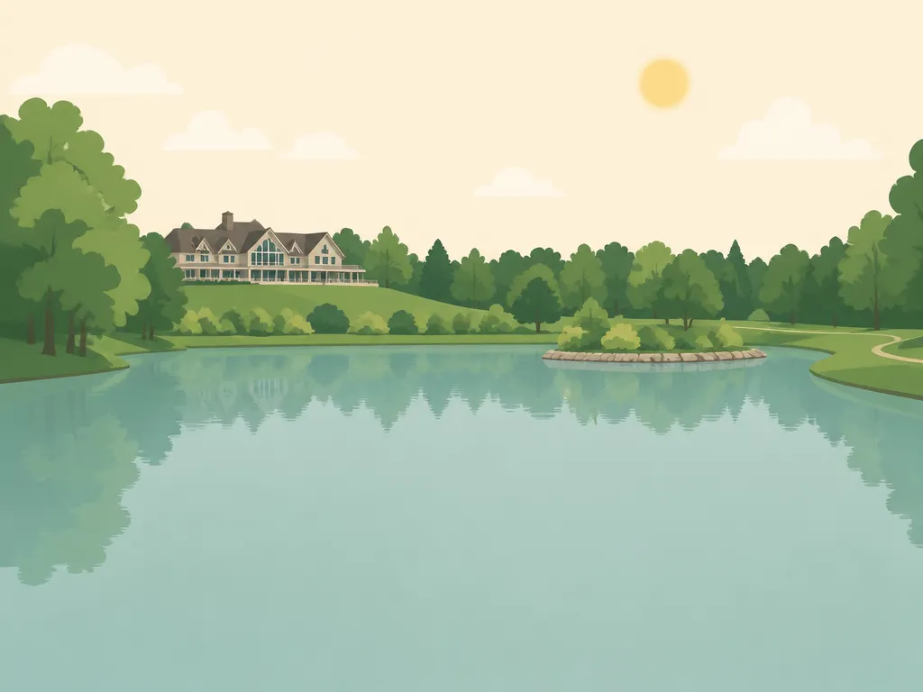 Illustration of Woodington Lake Golf Club (The Lake)