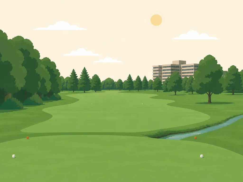 Illustration of Heather Gardens Golf Course