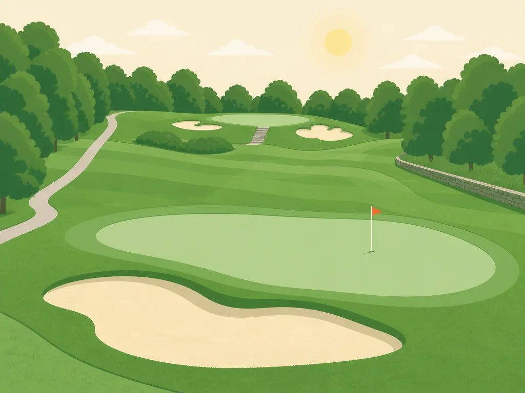 Illustration of Wannamoisett Country Club
