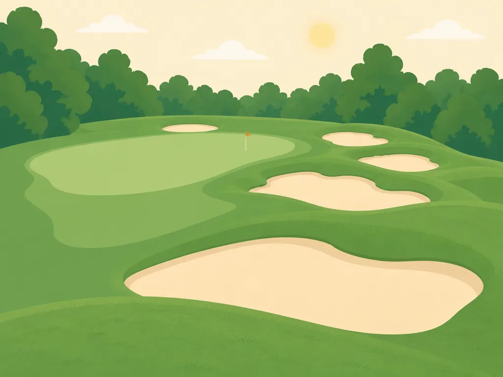Illustration of Longshore Golf Course