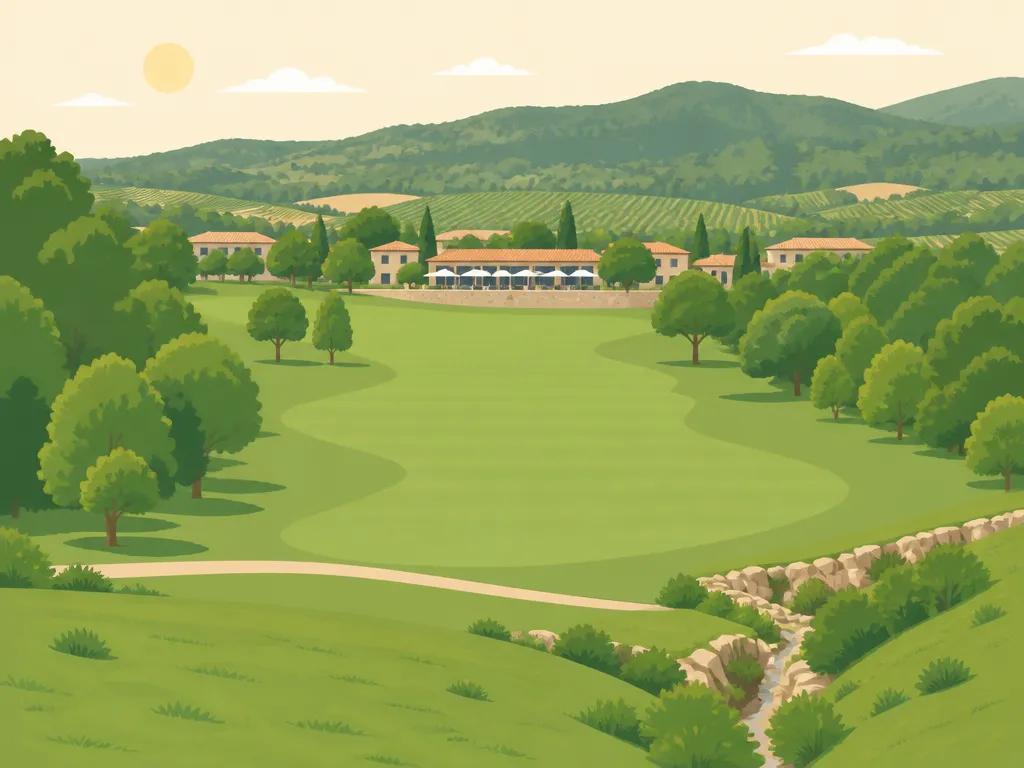 Illustration of Golf du Luberon
