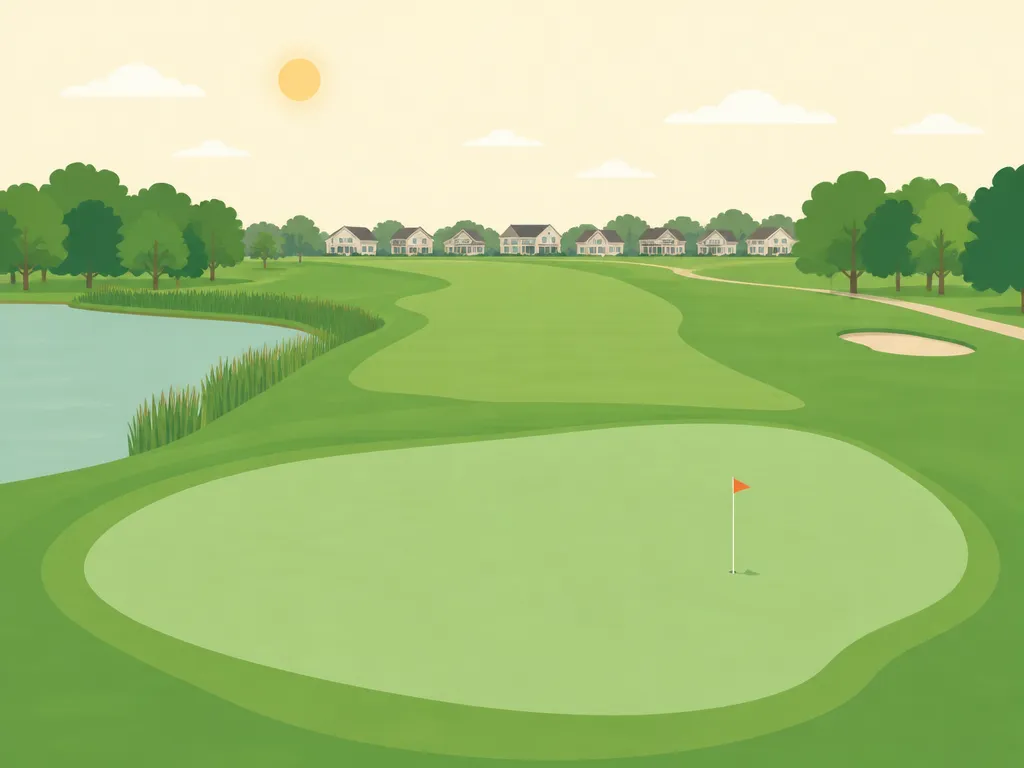 Illustration of Bulrush Golf Club