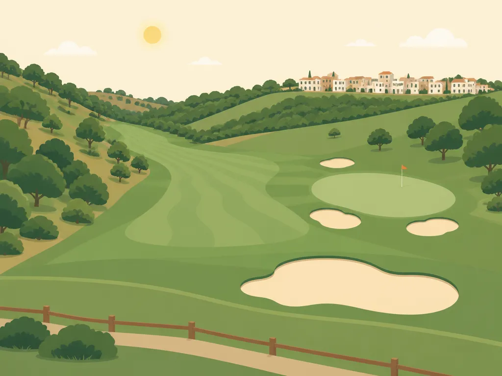 Illustration of Golf Santo António