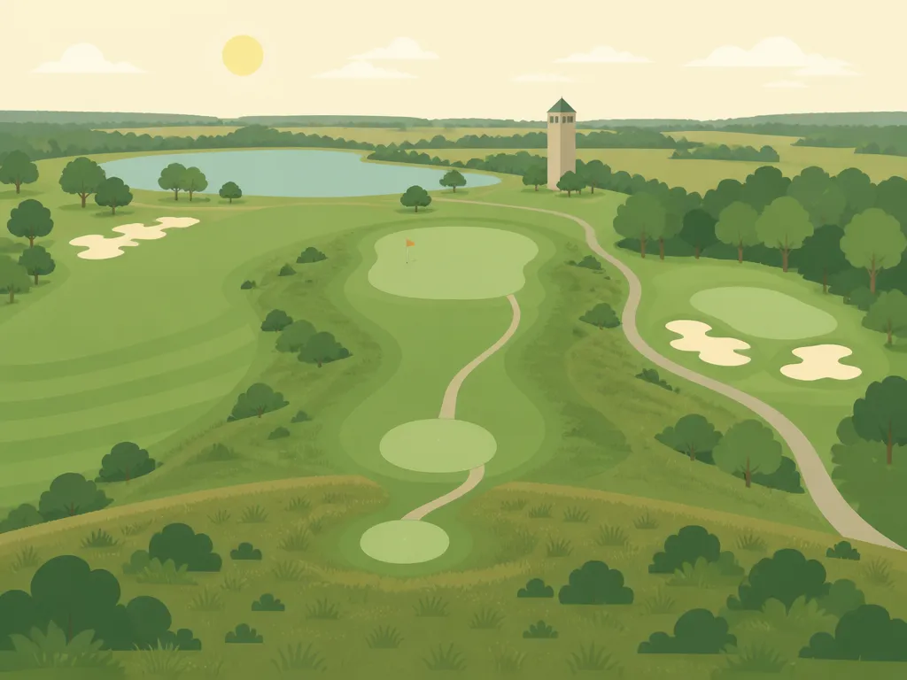 Illustration of David City Golf Club