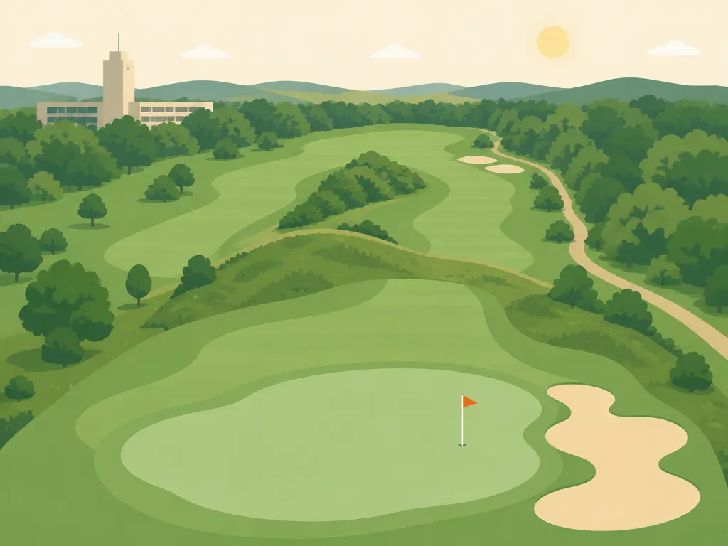Illustration of Lipiny Golf Resort (Public)