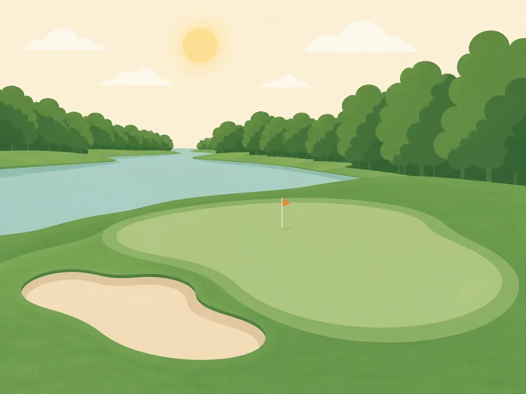 Illustration of Indian Hills Golf Club