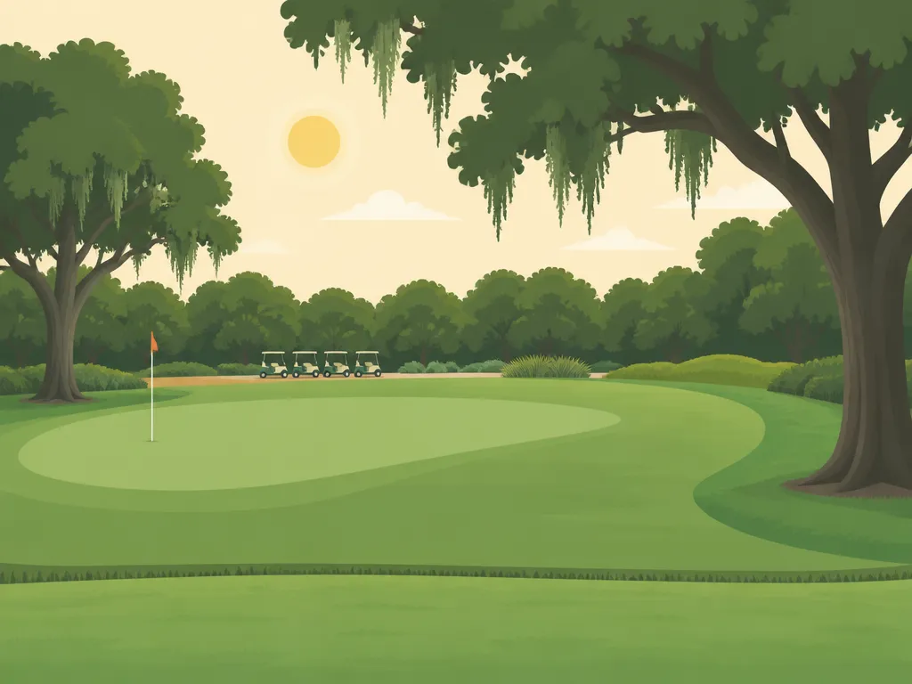 Illustration of The Villages - Executive Golf Trail (Silver Lake)