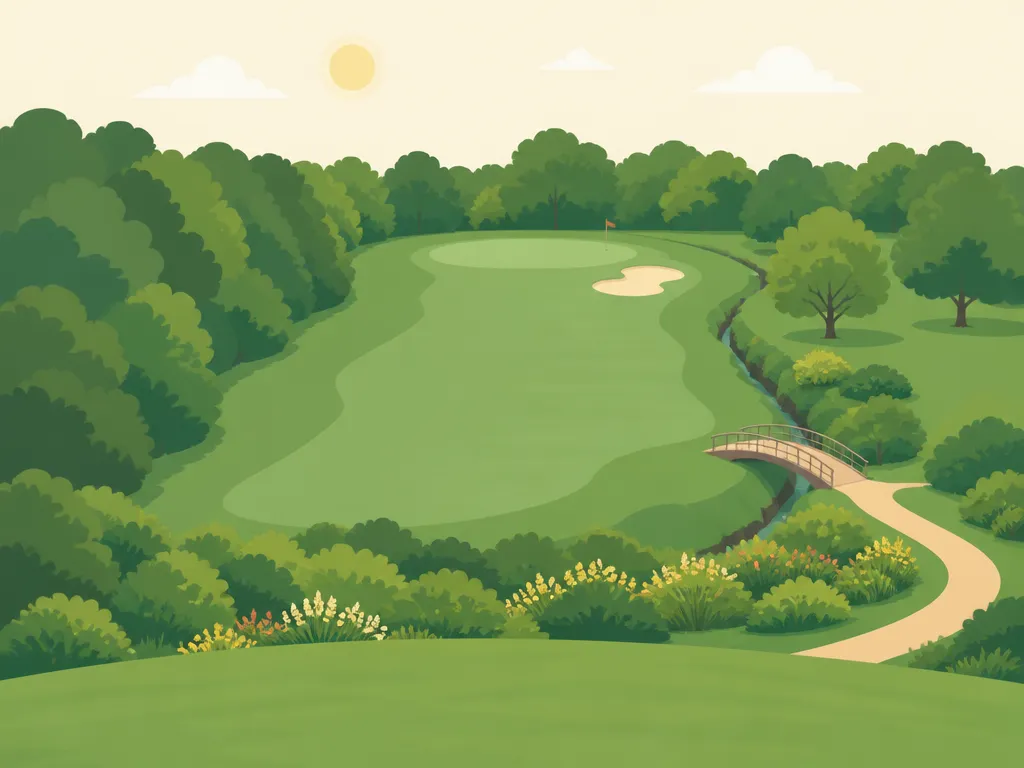 Illustration of Hickory Valley Golf Club (Presidential)