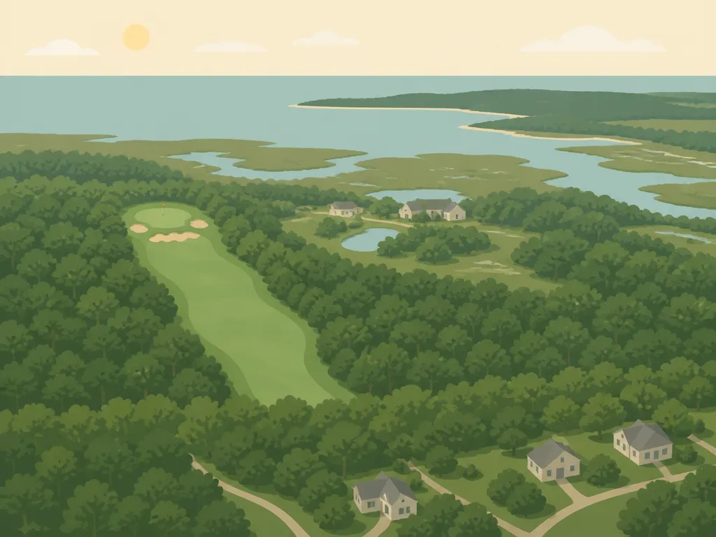 Illustration of Estonian Golf & Country Club (Sea)