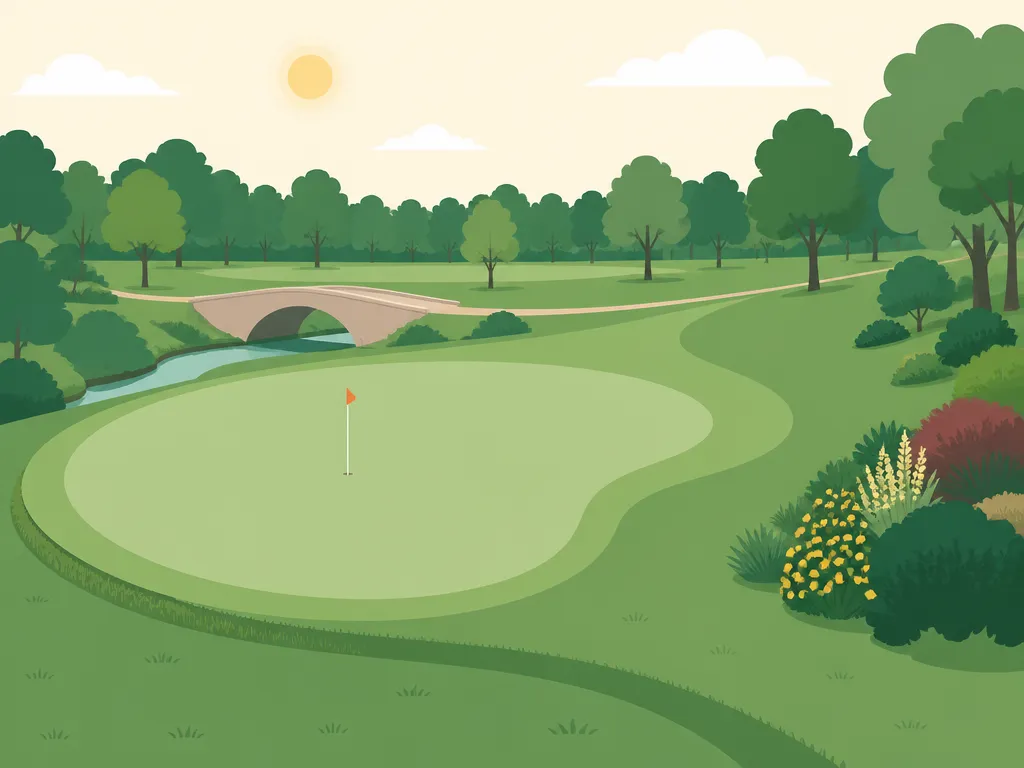 Illustration of Ruth Park Golf Course
